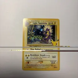 Light Toxtricity SWSH137 SWSH: Sword & Shield Promo Cards Holo - CLEAN - Image 1