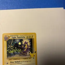 Light Toxtricity SWSH137 SWSH: Sword & Shield Promo Cards Holo - CLEAN - Image 3