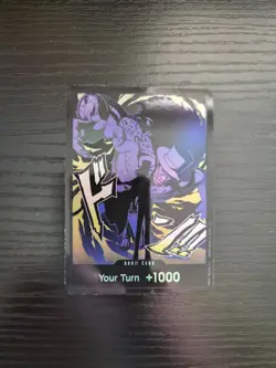 One Piece Premium Booster 02 (ENG) - DON!! Card (Rob Lucci) - FOIL - Image 1