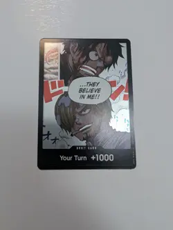 One Piece - DON!! Card (Alternate Art Foil) - A Fist of Divine Speed (OP11) NM/M - Image 1