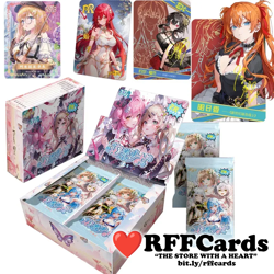 ❤FLOWER GIRL Waifu SEALED BOOSTER BOX - Goddess Story Anime Waifu Doujin Cards - Image 2