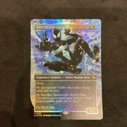 Spectacular Spider-Man #235 (Borderless) (Textured Foil) “The Black Suit” MTGSPM - Image 5