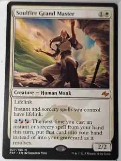 Soulfire Grand Master - Fate Reforged - Magic the Gathering MTG Nice! - Image 1