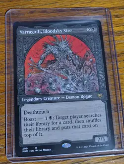 MTG Varragoth Bloodsky Sire Kaldheim Showcase LP X1 Magic The Gathering - Image 1