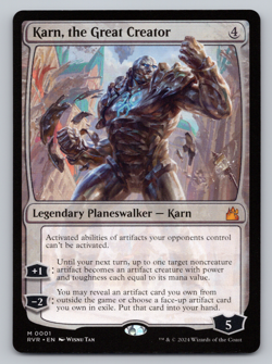 Karn, the Great Creator - MTG - Ravnica Remastered - Image 1