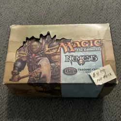 MtG Nemesis 26 Booster Packs and box - Image 1