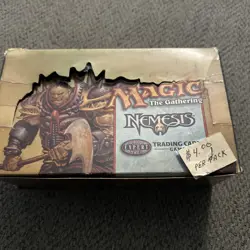 MtG Nemesis 26 Booster Packs and box - Image 3