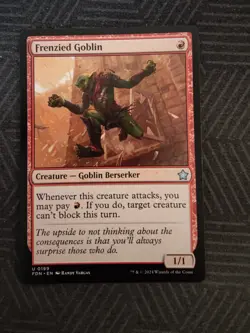 mtg frenzied goblin foundations - Image 1