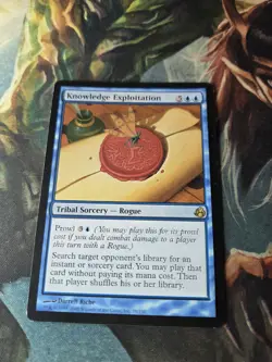Knowledge Exploitation Morningtide 38/150 Magic: The Gathering MTG - Image 2