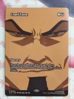 Cruel Tutor (Borderless) 24 M Avatar: The Last Airbender: Eternal-Legal - Image 1