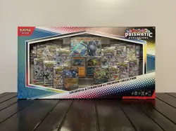 Pokemon S&V Prismatic Evolutions Lucario Ex & Tyranitar Ex Premium Collections - Image 1
