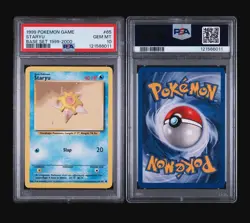 STARYU 65/102 - BASE SET 1999-2000 POKEMON FRESH SLAB POP 113 PSA 10 GEM MINT 💎 - Image 4