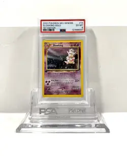 SLOWKING HOLO 14/82 - NEO GENISIS POKEMON - FRESH SLAB PSA 6 EXCELLENT - MINT - Image 1