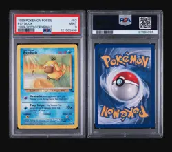 PSYDUCK 53/62 - FOSSIL 1999-2000 POKEMON - FRESH SLAB - POP 40 - PSA 9 MINT - Image 4