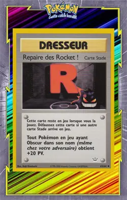 Repere des Rocket ! - Neo Revelation Edition 2 - 63/64 - Carte Pokemon Francaise - Image 1