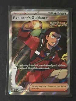 Pokemon TCG Explorer's Guidance 200/162 Full Art Temporal Forces SV05 - Image 1