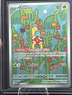 Pokemon TCG Shuckle 136/132 Mega Evolution Full Art IR Illustration Rare English - Image 1