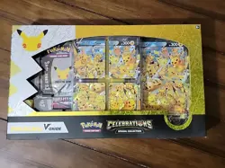 Pokemon Celebrations 25th Anniversary Pikachu V-Union Premium Collection - Image 1