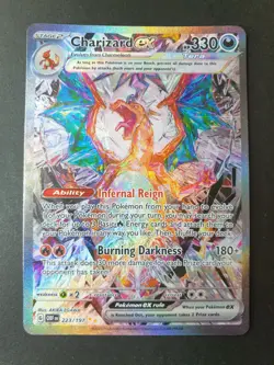 Charizard ex 223/197 Special Illustration Rare Obsidian Flames Pokemon NEAR MINT - Image 1