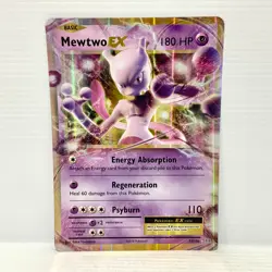 Mewtwo-EX 52/108 Jumbo Pokemon TCG XY: Evolutions - Ultra Rare - Oversized (NM) - Image 1