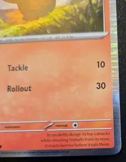 Tepig 011/086 Holo Common Promo Scarlet & Violet: White Flare Pokemon TCG - Image 5