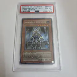 Yugioh PSA 10 Grandmaster of the Six Samurai STON-EN000 Secret Rare Gem Mint - Image 1