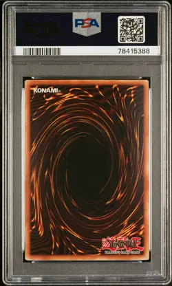 Yugioh! Rainbow Dark Dragon PTDN-EN003 Secret Rare Phantom Darkness PSA 10 - Image 2