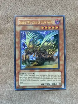 Goldd, Wu-Lord of Dark World ~ Ultra ~ DR04-EN084 - Image 1