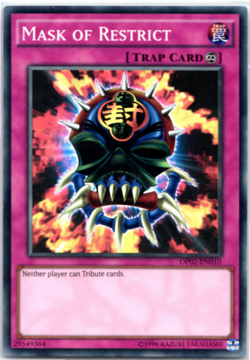 Mask of Restrict - OP02-EN010 - Super Rare - Yugioh - Image 1