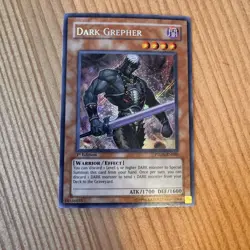 YuGiOh Dark Grepher Secret Rare 1st Phantom Darkness PTDN-EN000 English NM/LP+ - Image 1