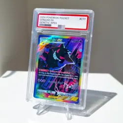 Espeon ex Pokemon Pocket Custom Card TCG Holo Wisdom of Sea and Sky Holographic - Image 4