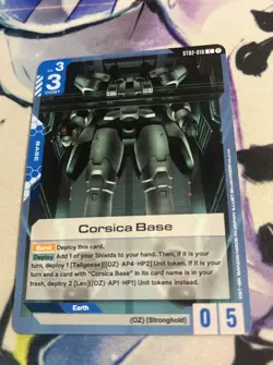 Corsica Base C ST02-016 Wings of Advance Gundam Card Game English - Image 1