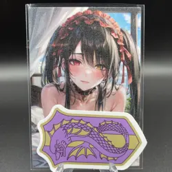 Kurumi Tokisaki Anime Waifu Card Doujin ACG Goddess - Image 1