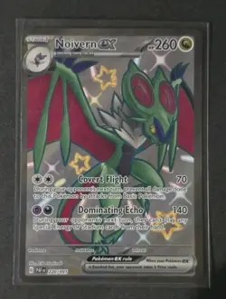 Noivern ex 220/091 Paldean Fates (PAF) NM Shiny Full Art Pokemon Card - Image 1