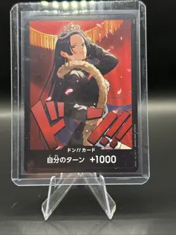 DON!! Card Boa Hancock Heroines Edition One Piece CCG Japanese - Image 1