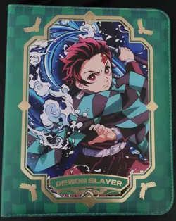 Tanjiro Kamado Demon Slayer TCG Card Binder Album Zipper 3-Ring Anime Manga - Image 2
