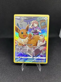 Pokemon TCG Eevee TG11/TG30 Brilliant Stars ⭐ SWSH NM Pokemon Card 2022 - Image 1