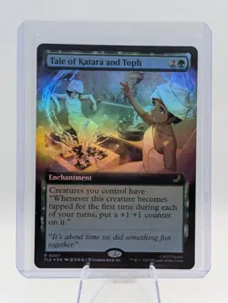 MTG Avatar The Last Airbender Tale of Katara and Toph #0207 Extended Art Foil - Image 1