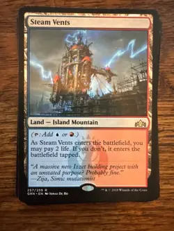Steam Vents - Guilds of Ravnica - NM - MTG - Image 1