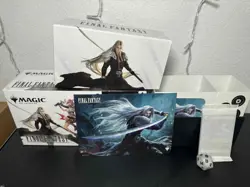 MTG Magic The Gathering FINAL FANTASY Bundle Box *Box + Dice + Basic Lands* - Image 1