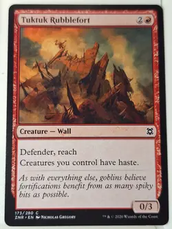 Tuktuk Rubblefort - Zendikar Rising - Magic the Gathering MTG Nice! - Image 1