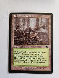 Hickory Woodlot - Mercadian Masques - LP - MTG Magic - Common - Land - Image 1