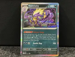 PRE RELEASE Toxtricity MEP 017 Promo Stamp Phantasmal Flames Pokemon TCG NM - Image 1