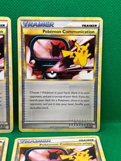 Pokemon Tcg Pokemon Communication 98/123 HeartGold SoulSilver Non Holo x4 - Image 3