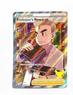 Professor's Research ~ Pokemon Celebrations ~ Full Art Holo 024/025 - Image 1