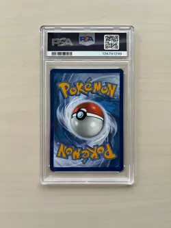 2025 pokemon black bolt en seismtoad illustration rare #105 psa 9 - Image 2