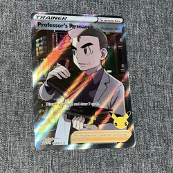 Professor's Research 024/025 - 2021 Pokemon Celebrations Holo - Full Art NM - Image 1
