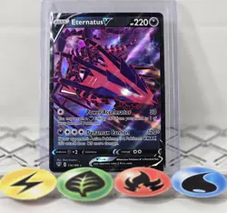 Pokemon TCG Eternatus V 116/189 Darkness Ablaze 2020 NM - Image 1