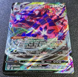 Pokemon TCG Eternatus VMAX #117/189 Darkness Ablaze Full Art Holo - Image 3