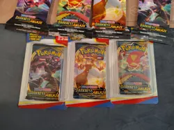 pokemon tcg sword and shield darkness ablaze lot of 14 booster packs - Image 2